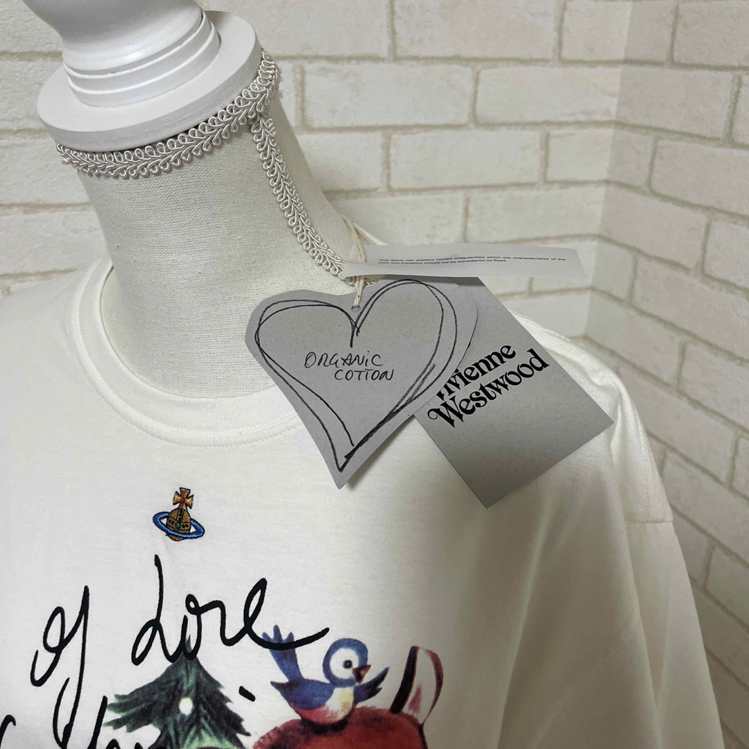 Vivienne Westwood オーブ刺繍Tシャツ 赤 M ヴィヴィアン