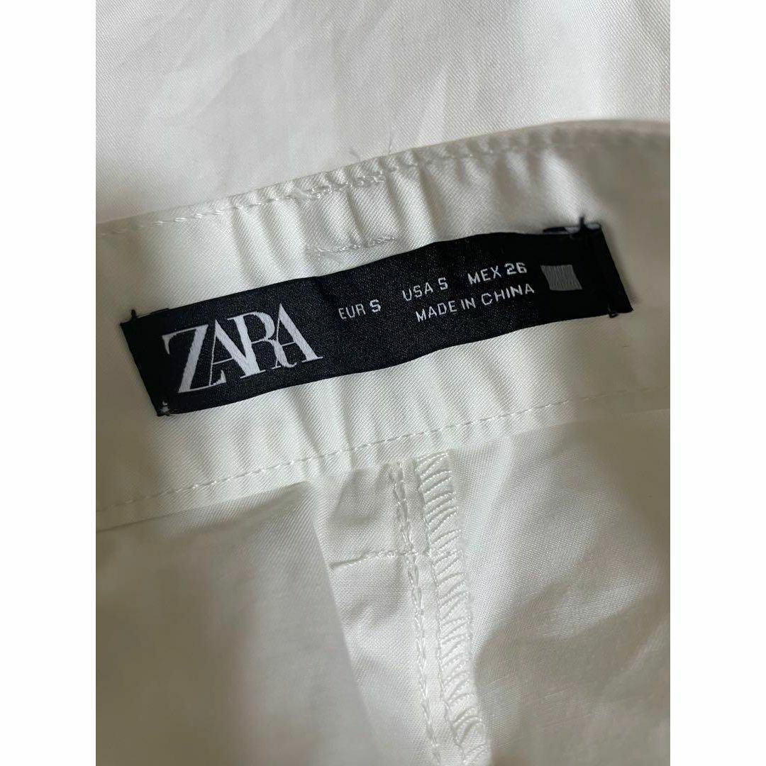 ZARA(ザラ)のZARA ザラ　コットン　レディース　カーゴパンツ　US S レディースのパンツ(ワークパンツ/カーゴパンツ)の商品写真