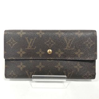 ルイヴィトン(LOUIS VUITTON)のLOUIS VUITTON ルイヴィトン モノグラム 三つ折長財布 長財布(長財布)