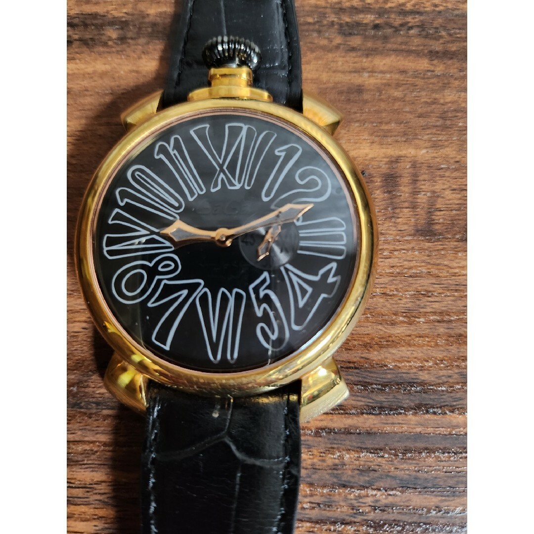 GaGa MILANO(ガガミラノ)の非売品　GaGaMILANO ガガミラノ 腕時計  マヌアーレ ヴェルファイヤー メンズの時計(レザーベルト)の商品写真