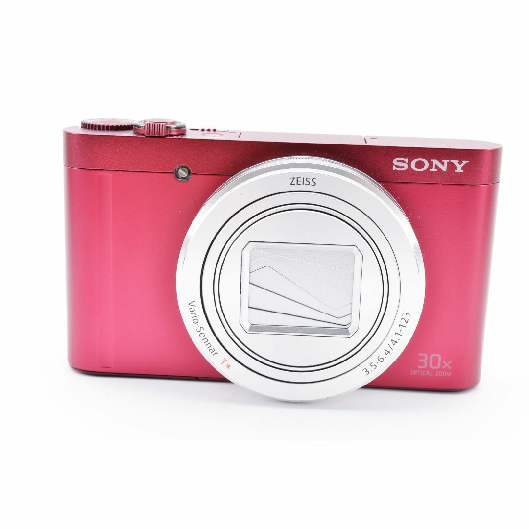 SONY(ソニー)のSONY Cyber-Shot WX DSC-WX500 レッド スマホ/家電/カメラのカメラ(コンパクトデジタルカメラ)の商品写真