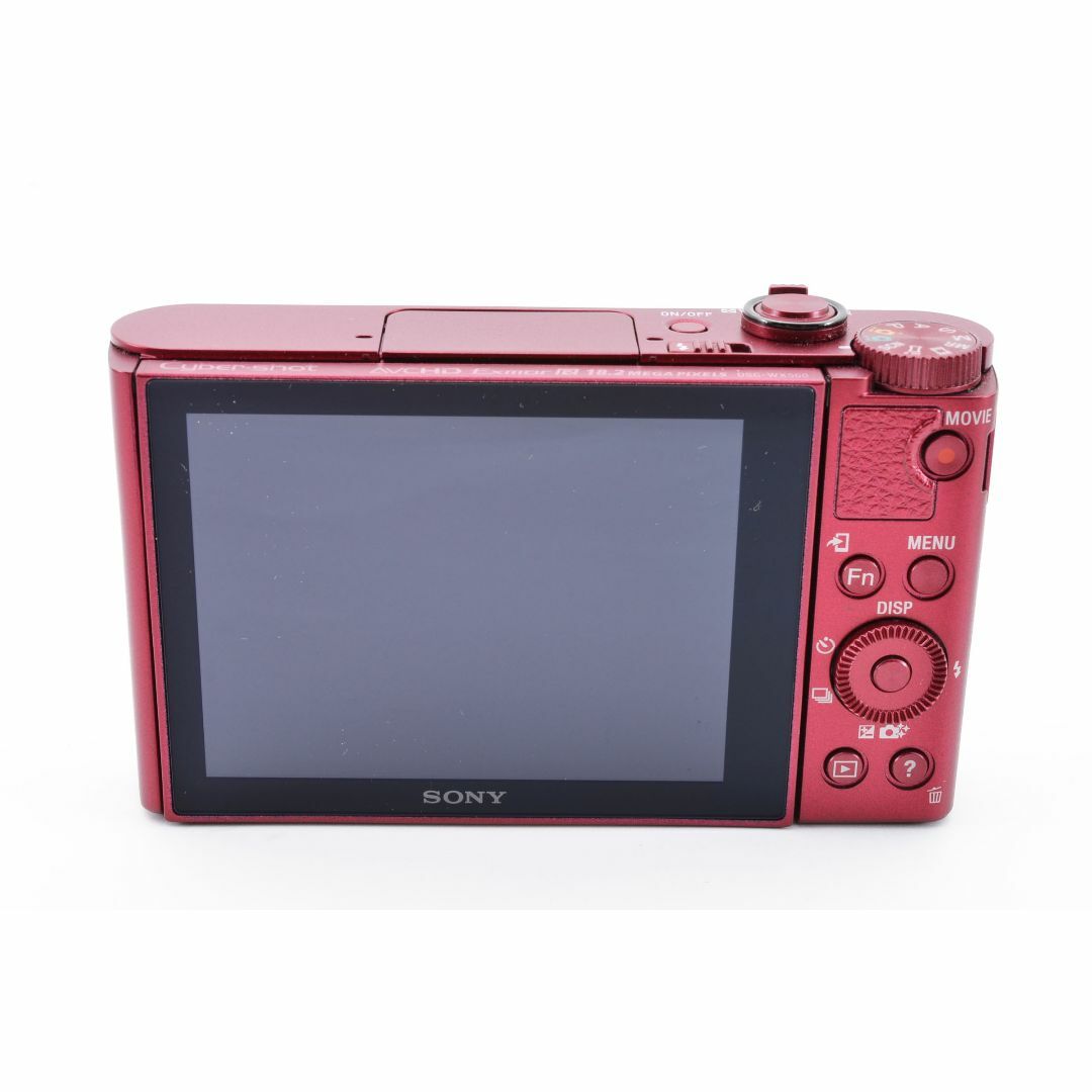 SONY(ソニー)のSONY Cyber-Shot WX DSC-WX500 レッド スマホ/家電/カメラのカメラ(コンパクトデジタルカメラ)の商品写真