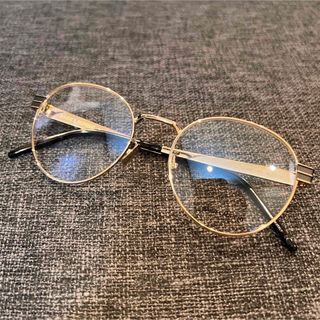 サンローラン(Saint Laurent)の新品 サンローラン Saint Laurent ラウンド ログ メガネ(サングラス/メガネ)