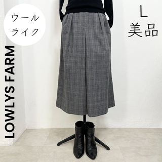 ローリーズファーム(LOWRYS FARM)の【LOWLYS FARM】美品 L ガウチョ スカーチョ パンツ(カジュアルパンツ)