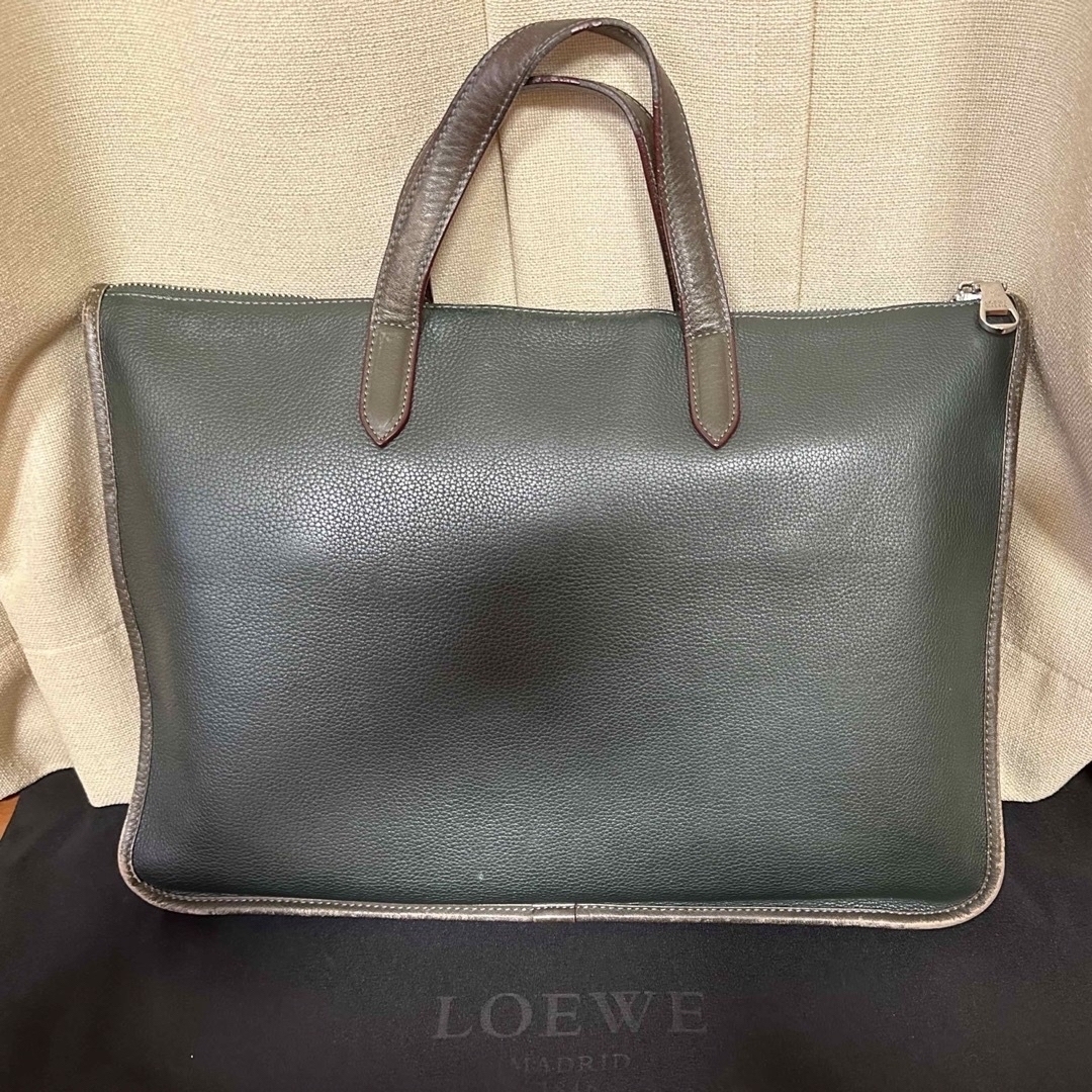 LOEWEヴィンテージ　アナグラムブリーフケース