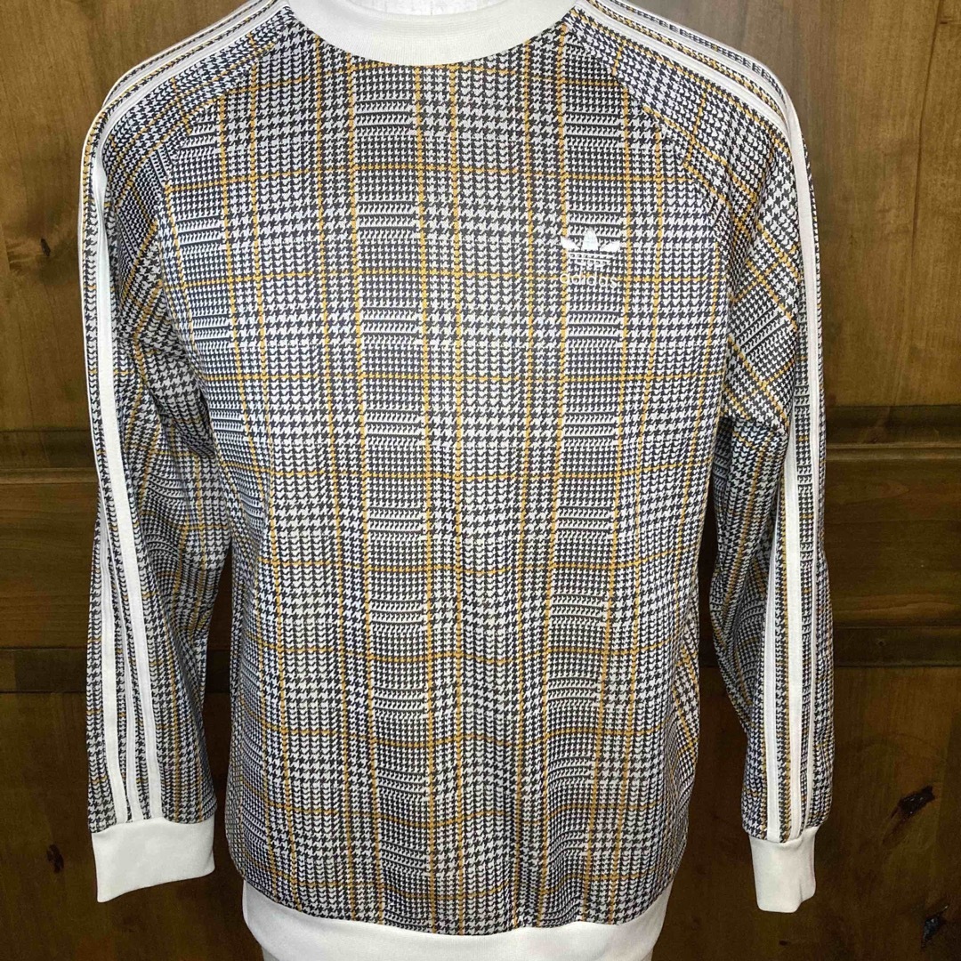 adidas Originals TARTAN CREWNECK SWEAT L - スウェット