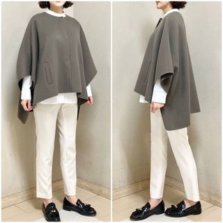 Theory luxe - theory luxe 22AW カシミヤ混ケープコート ポンチョ