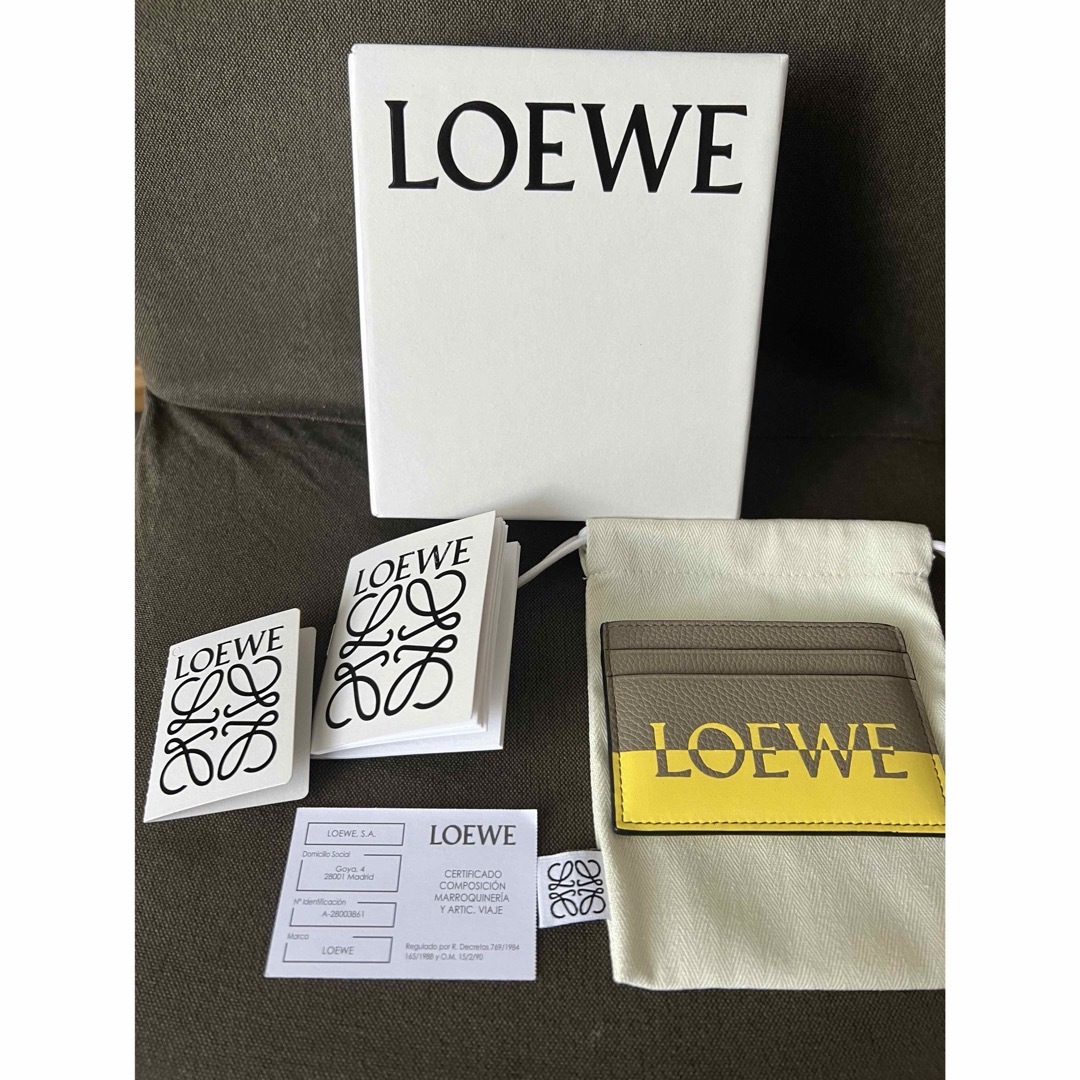新品 ロエベ LOEWE カードケース 名刺入れ パスケース 新品 ロエベ LOEWE カードケース 名刺入れ パスケース