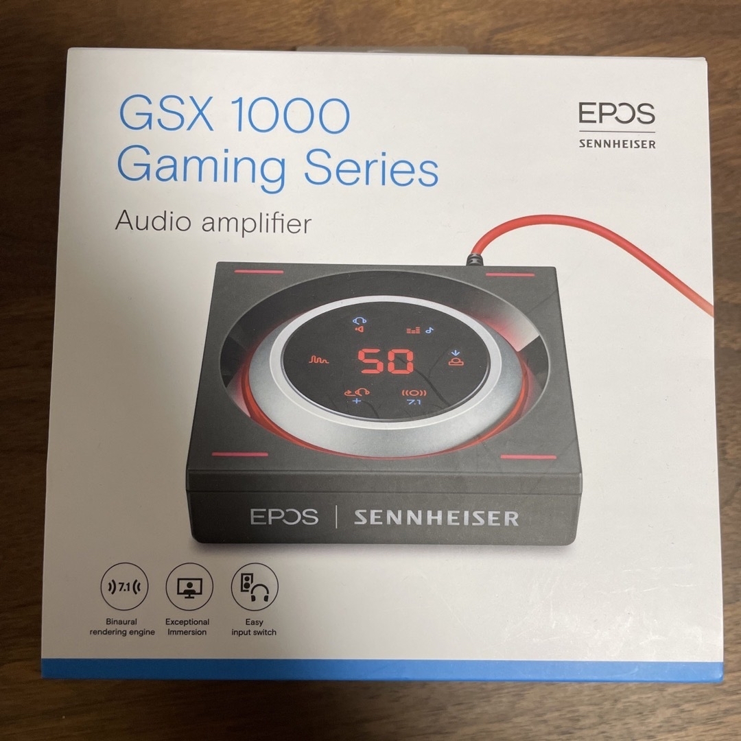 SENNHEISER(ゼンハイザー)のGSX 1000 Gaming Series Audio amplifier スマホ/家電/カメラのPC/タブレット(PC周辺機器)の商品写真