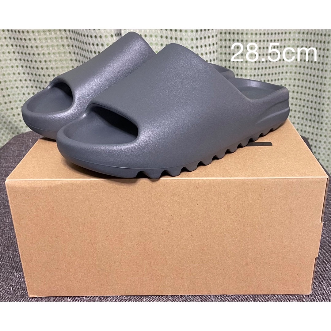 adidas YEEZY SLIDE SLATE GREY サンダル 28.5-