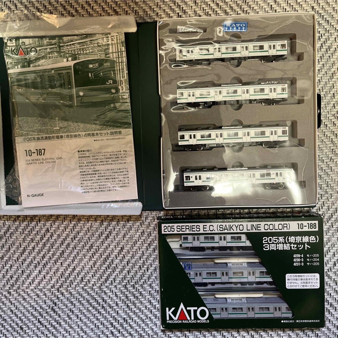 【お値下げ】KATO 205系 直流通勤形電車 埼京線色 7両(基本➕増結) | フリマアプリ ラクマ