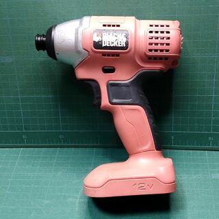 ブラックアンドデッカー(BLACK + DECKER)のBLACK & DECKER インパクトドライバー 12V SX5120(工具)