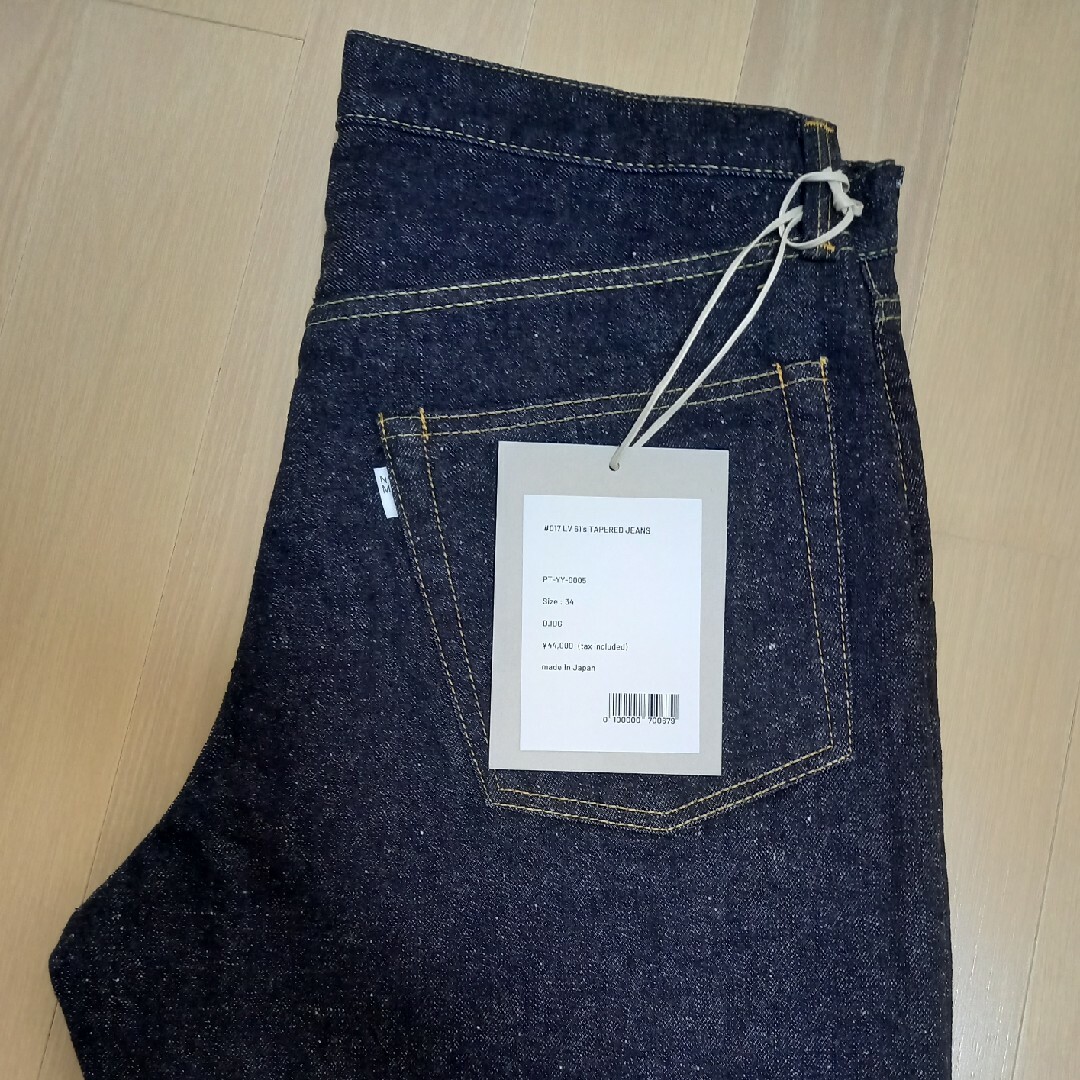 New Manual TAPERED JEANS ONE-WASHED | フリマアプリ ラクマ