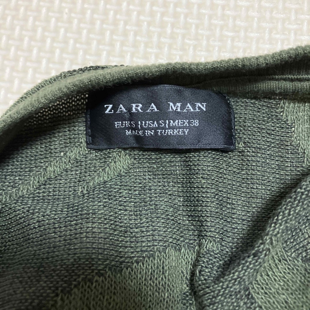 ZARA(ザラ)のZARA MAN 半袖Tシャツ　トップス　透け感有り メンズのトップス(Tシャツ/カットソー(半袖/袖なし))の商品写真