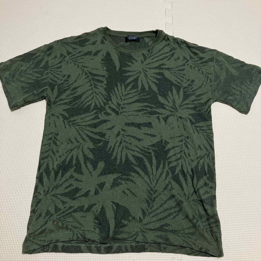 ZARA(ザラ)のZARA MAN 半袖Tシャツ　トップス　透け感有り メンズのトップス(Tシャツ/カットソー(半袖/袖なし))の商品写真