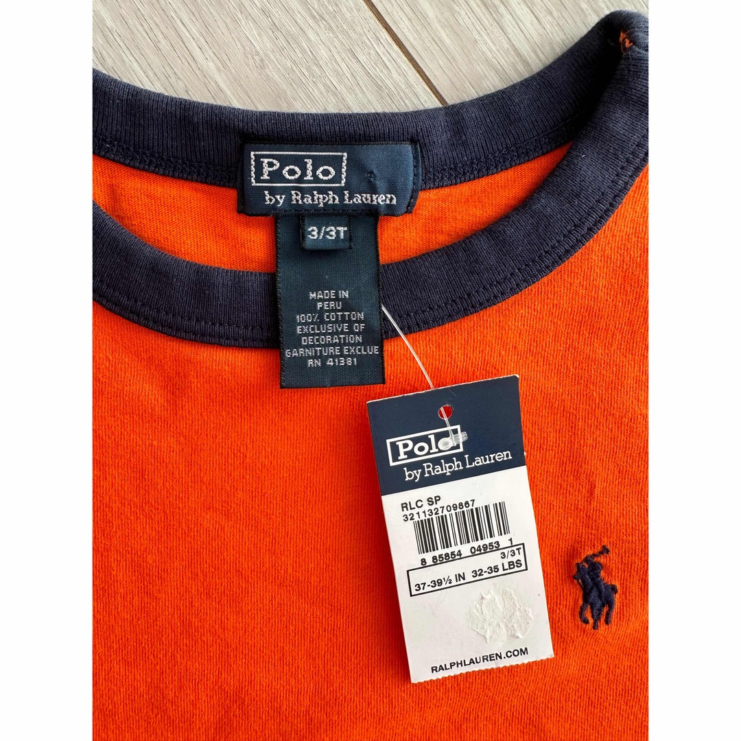 Ralph Lauren(ラルフローレン)のアメリカ購入ラルフローレン3T未使用Tシャツ　トミーUSAブーフーウー キッズ/ベビー/マタニティのキッズ服男の子用(90cm~)(Tシャツ/カットソー)の商品写真