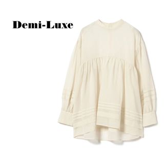 デミルクスビームス(Demi-Luxe BEAMS)のDemi-Luxe BEAMS / コットンオーガンジー プルオーバー (シャツ/ブラウス(長袖/七分))