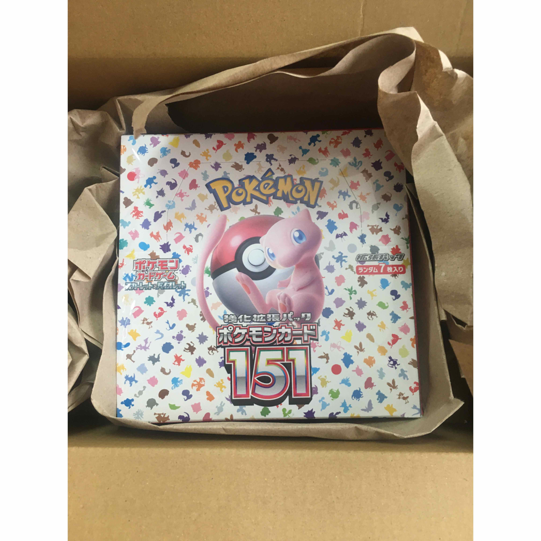 ポケモン(ポケモン)の【新品未開封】ポケモンカード151 1BOX エンタメ/ホビーのトレーディングカード(Box/デッキ/パック)の商品写真