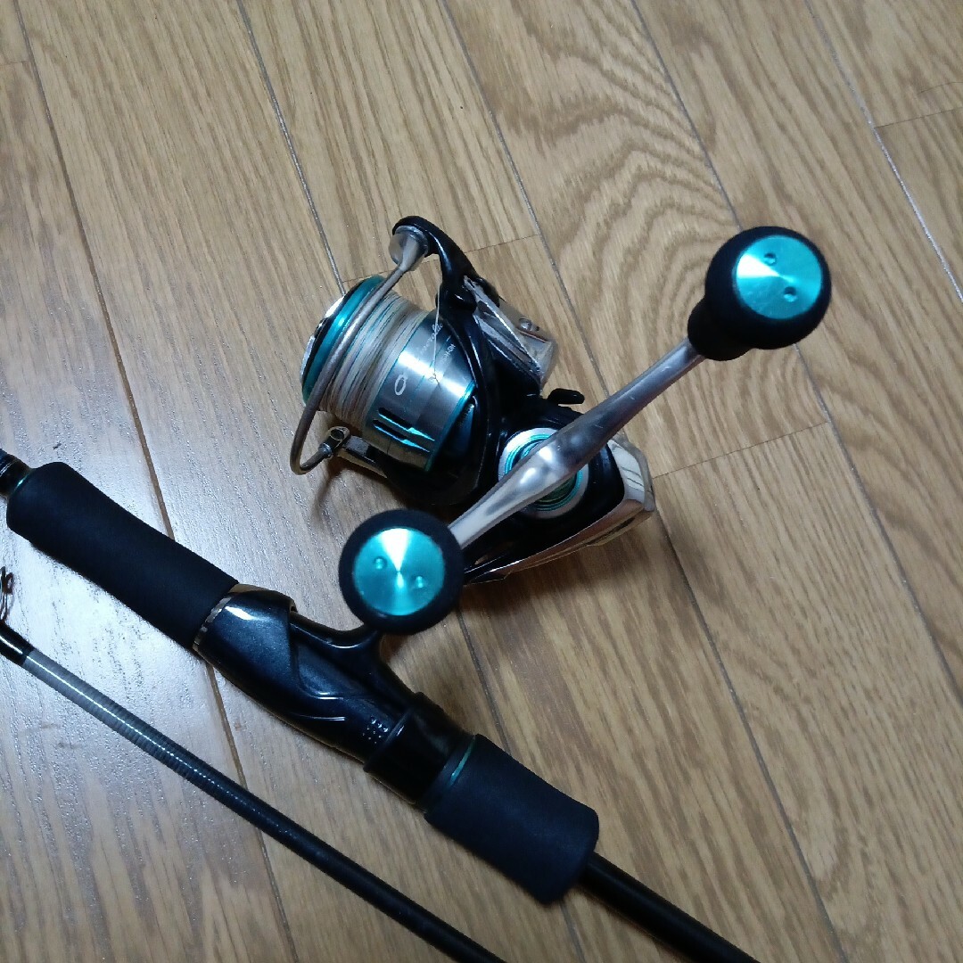 人気 ダイワ エメラルダス エギングセット ロッド リール - ロッド
