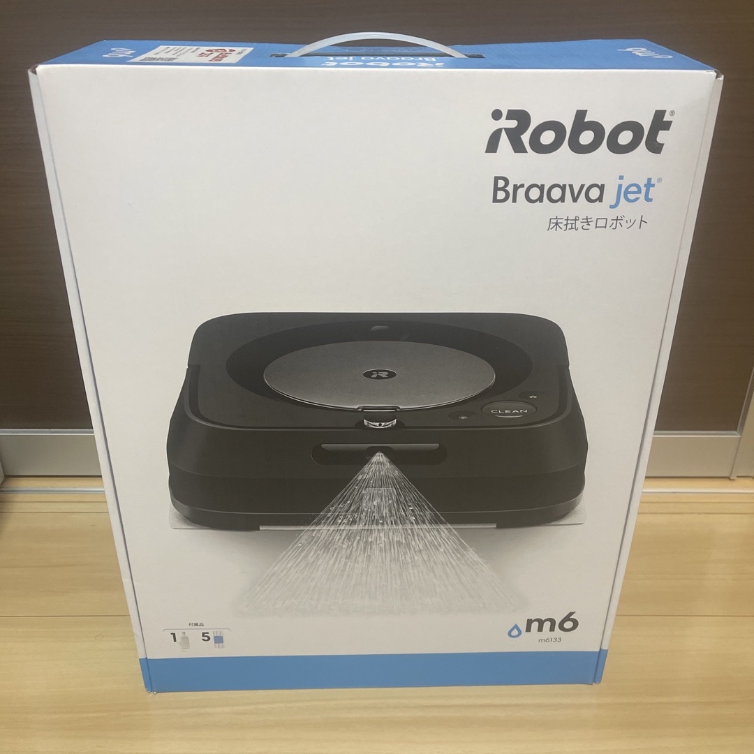 iRobot(アイロボット)の【 新品 未開封 】iRobot Braava jet m6 スマホ/家電/カメラの生活家電(掃除機)の商品写真