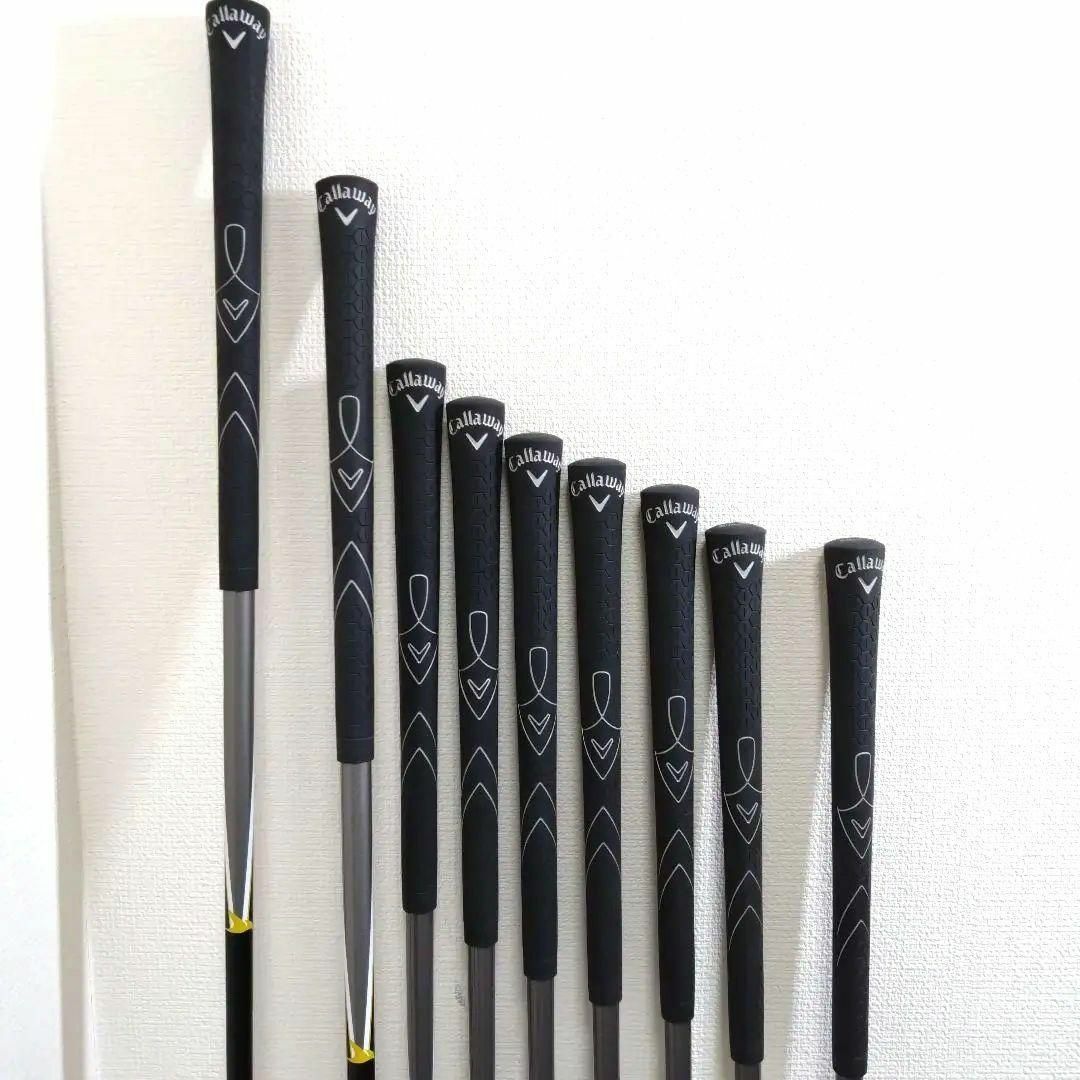 Callaway WARBIRD 初心者向け ゴルフクラブ10本セット - クラブ 【良品】希少ブルー キャロウェイ ウォーバード メンズゴルフセット 10本 右用