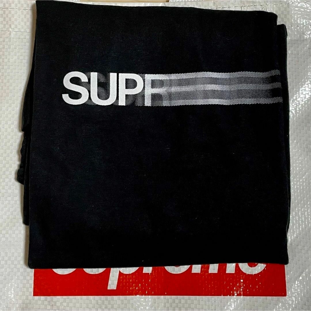 【新品M】Supreme Motion Logo Tee "Black" 黒