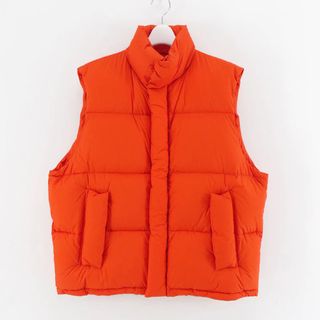 AURALEE - auralee NYLON RIPSTOP DOWN VEST オレンジ 5の通販|ラクマ