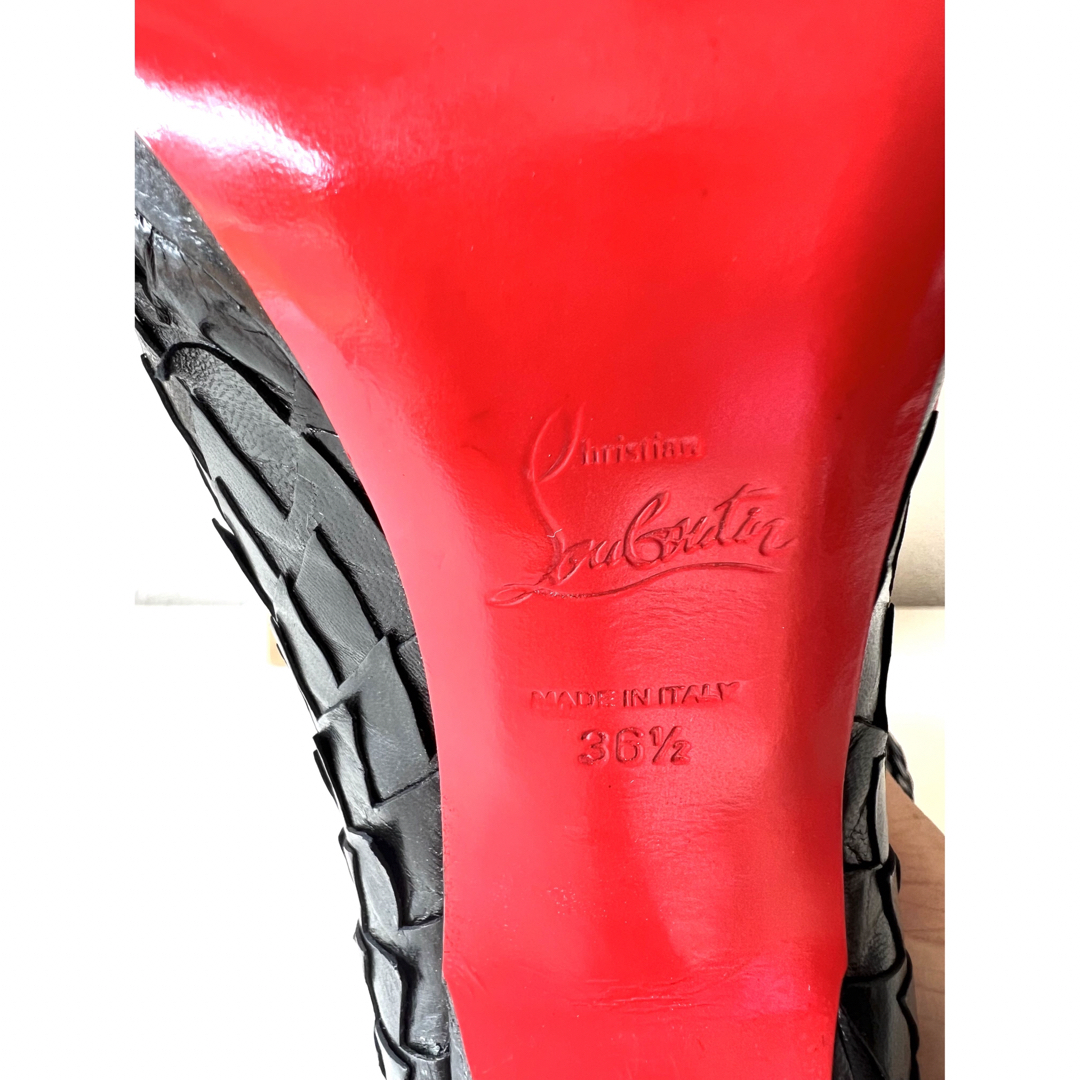 Christian Louboutin - 正規品❣️クリスチャンルブタン 本革ブーツ