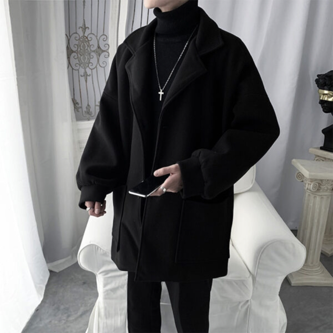 【Fashion Letter】 ビッグシルエットロングコート/19AW