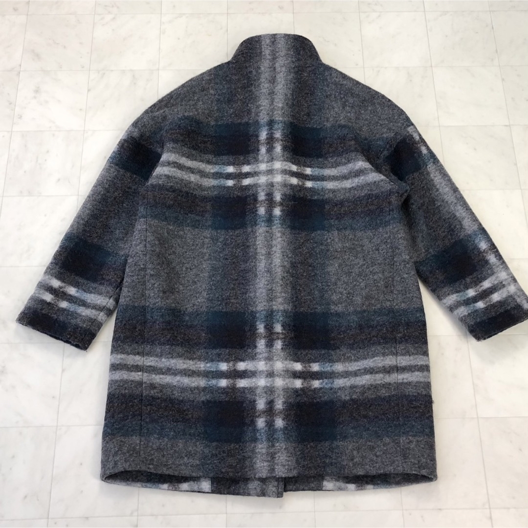 ☆Leilian☆美品☆ホワイトレーベル コート ダッフルコート チェック