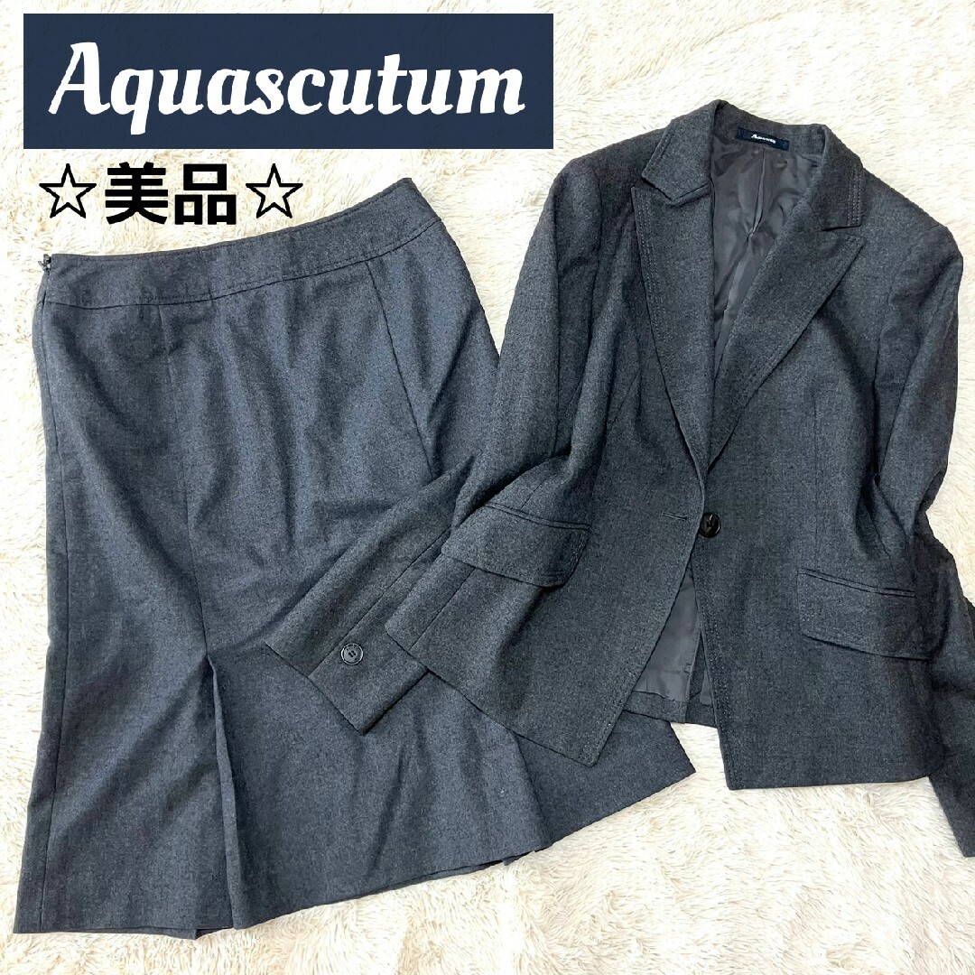 Aquascutum アクアスキュータム　セットアップ　上下セット　ペイズリー柄