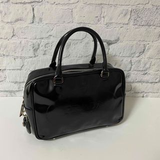 プラダ(PRADA)の【PRADA プラダ】 エナメル　型押しバック(ハンドバッグ)