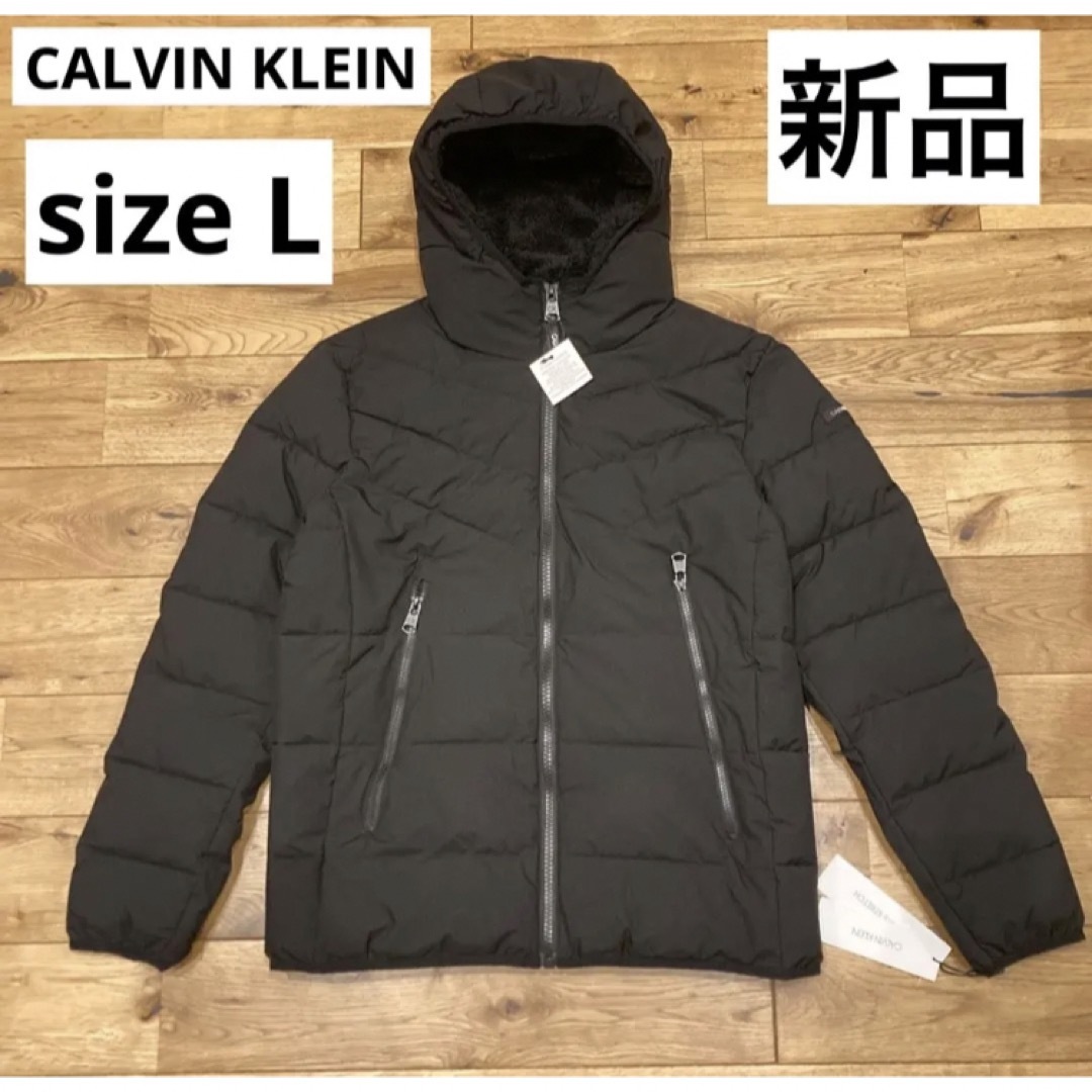 新品送料込み　Calvin Klein カルバンクライン　ダウンジャケット　L | フリマアプリ ラクマ