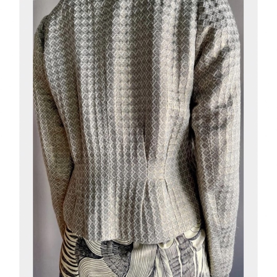 DRIES VAN NOTEN jacquard short jacket