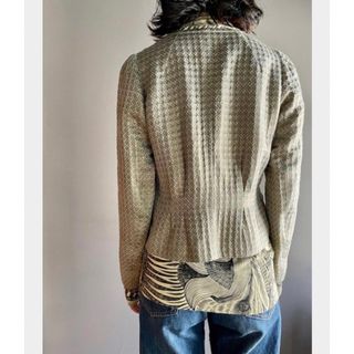 ドリスヴァンノッテン(DRIES VAN NOTEN)のDRIES VAN NOTEN jacquard short jacket(ノーカラージャケット)