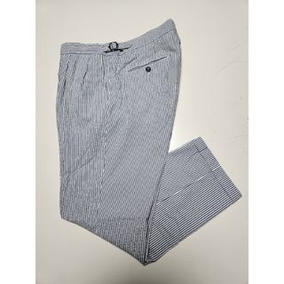 GTA HERRICK ストライプ柄 シアサッカー 白×青 52 春夏 www.withmandy.com