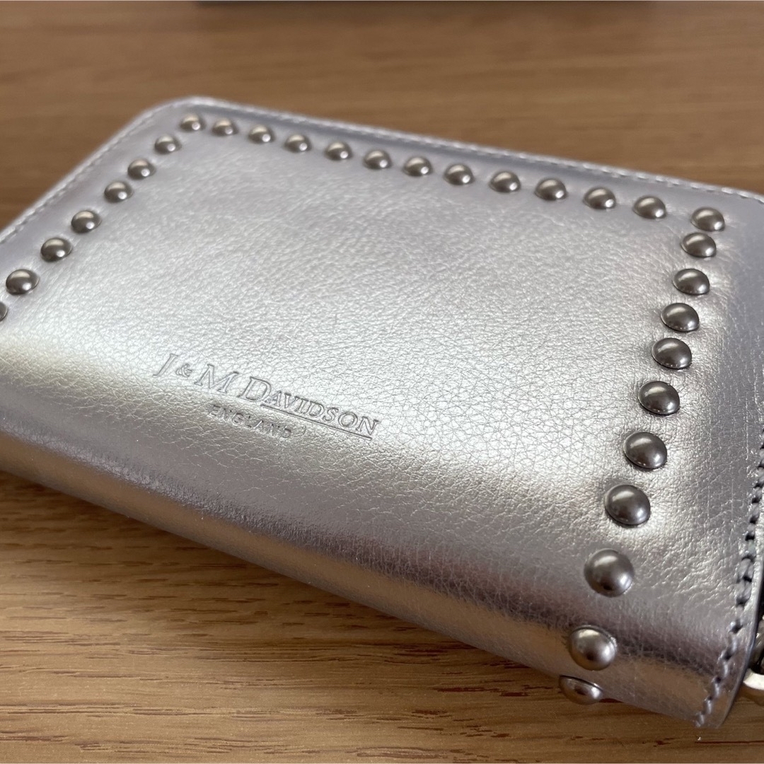 J&M DAVIDSON - J&M DAVIDSON スモール ジップ パース ミニ財布