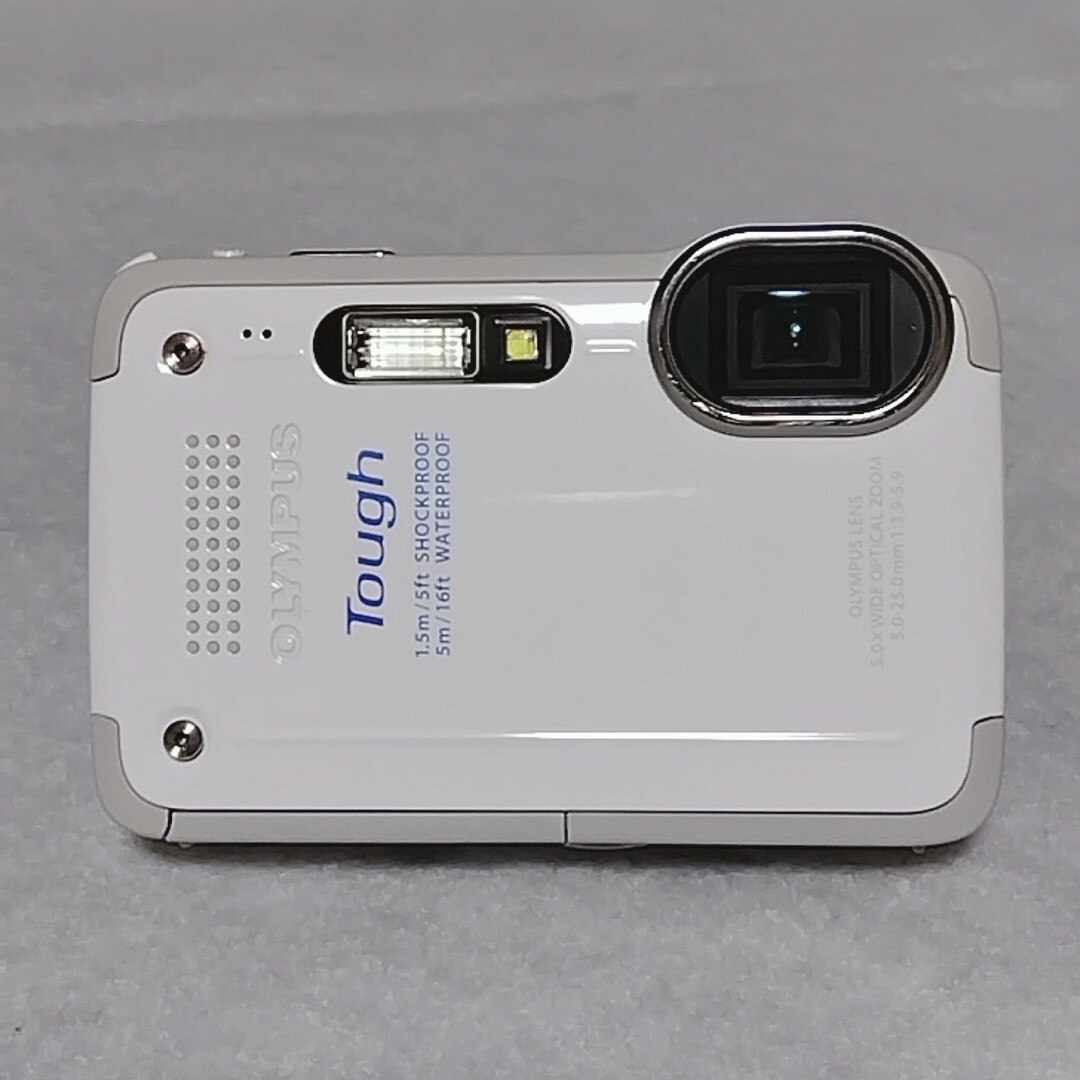 オリンパス【デジカメ】美品 OLYMPUS TG 630 コンデジ カメラ 白 | フリマアプリ ラクマ