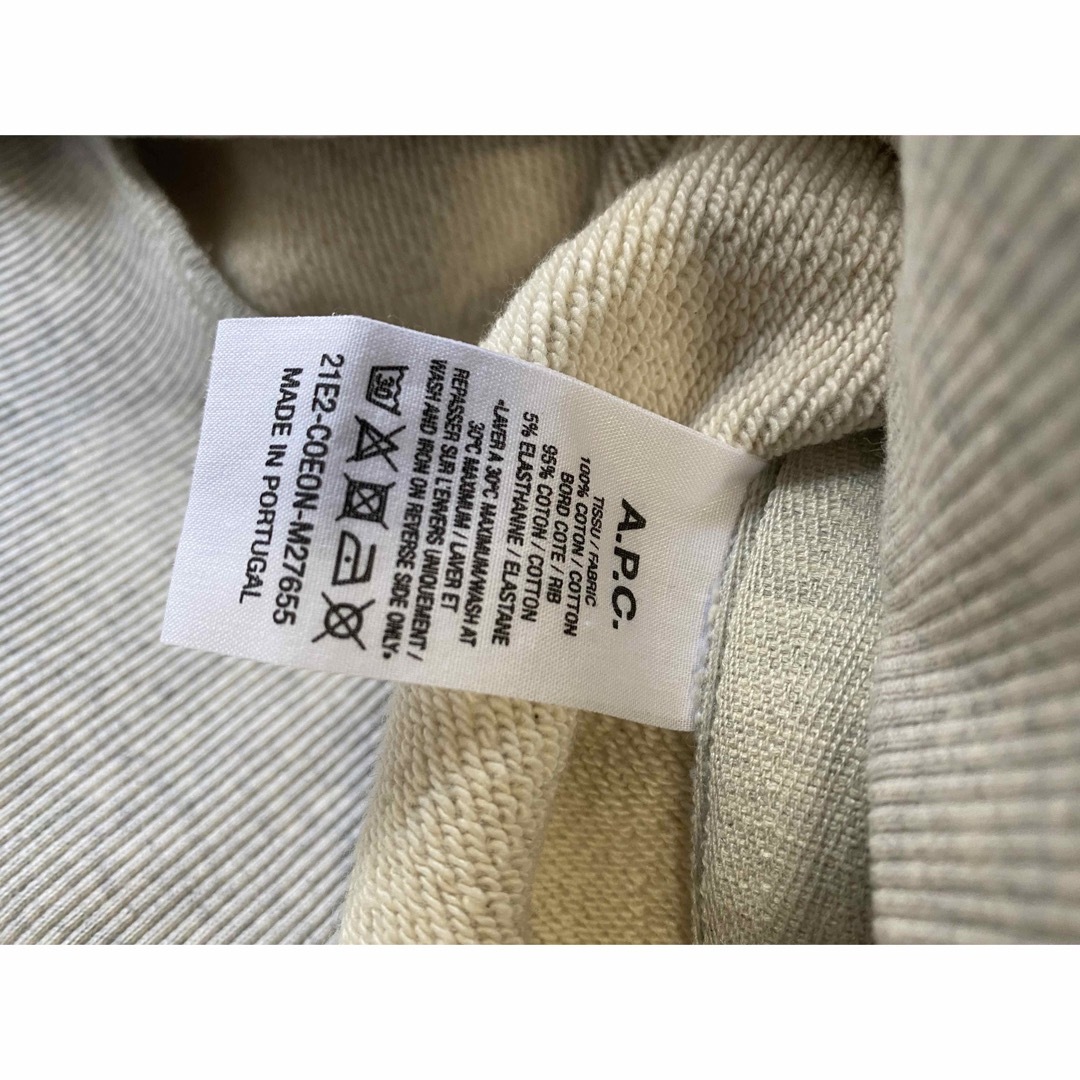 sacai APCコラボ パーカー フーディ サカイ A.P.C