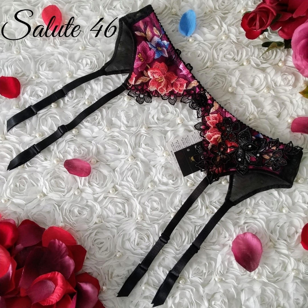サルート♥46G マダガスカル ガーターベルト BL - 下着