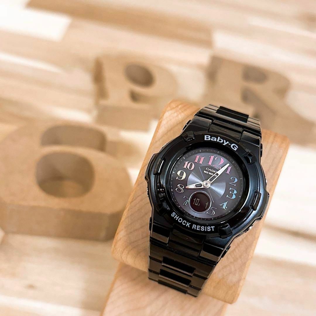 カシオ CASIO 腕時計 BABY-G BGA-225G-1AJF 黒 - 腕時計