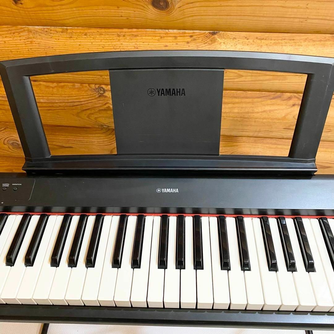 YAMAHA ヤマハ 電子キーボード piaggero NP-12B スタンド付の通販 by
