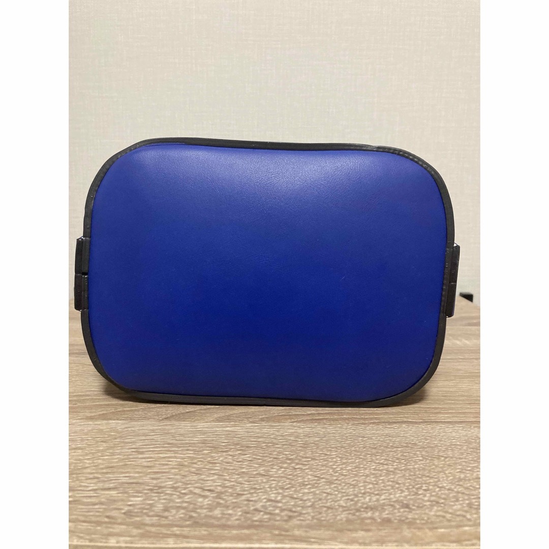 【美品】ブルーパラン バスケットバッグ(ロイヤル)