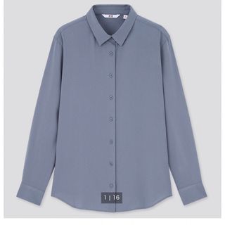 ユニクロ(UNIQLO)のレーヨンブラウス(シャツ/ブラウス(長袖/七分))