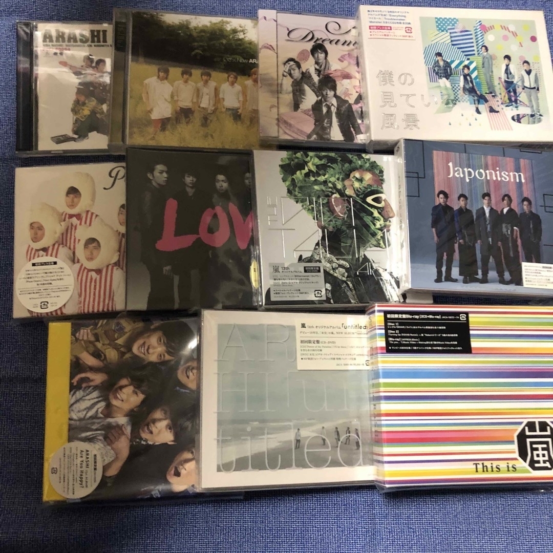 嵐(アラシ)の嵐　CD シングル　アルバム　セット エンタメ/ホビーのCD(ポップス/ロック(邦楽))の商品写真