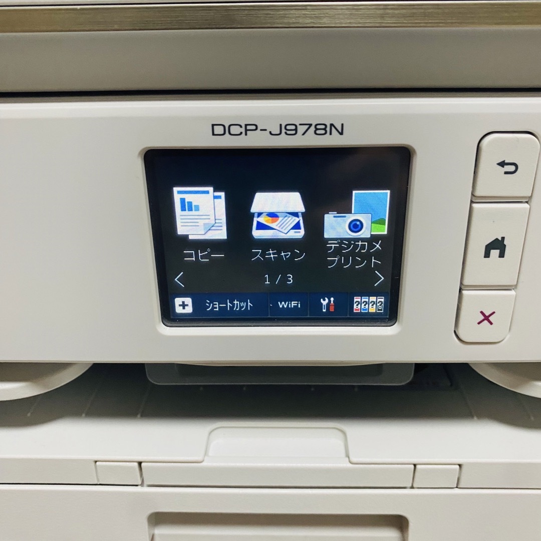 ブラザー プリンター A4 インクジェット複合機 DCP-J978N-W PC周辺機器