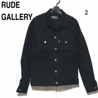 ルードギャラリー(RUDE GALLERY)のルードギャラリー デニムジャケット ブラック 2/RUDE GALLERY(Gジャン/デニムジャケット)