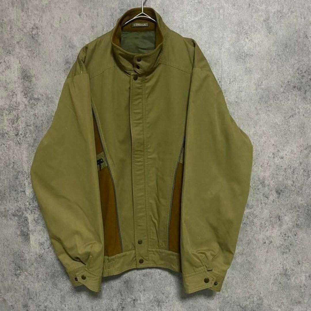 90s vintage 切替　ジャケット　メンズ　M 個性派　奇抜　　F4