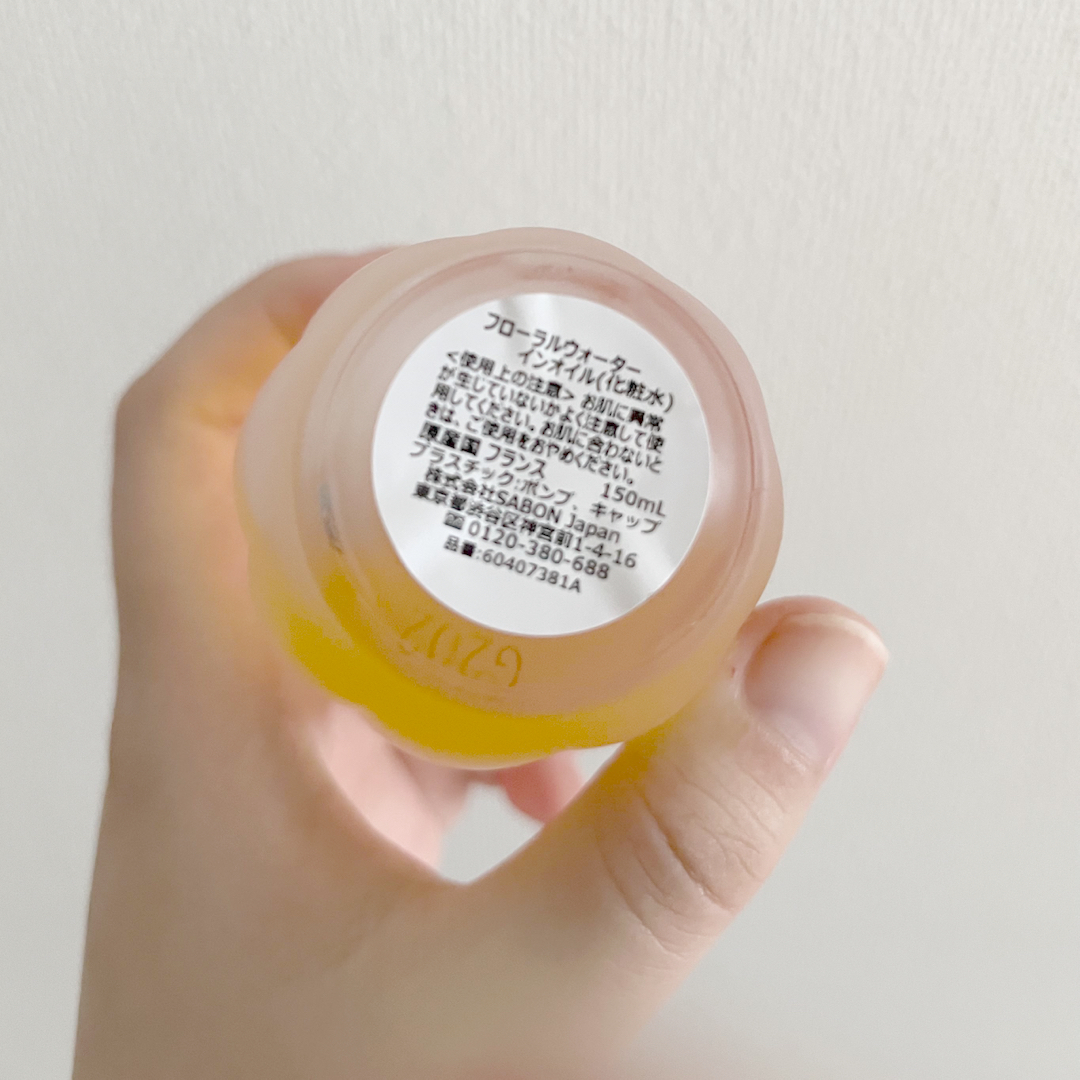 SABON(サボン)のサボン  sabon フローラルウォーターインオイル　化粧水 コスメ/美容のスキンケア/基礎化粧品(化粧水/ローション)の商品写真