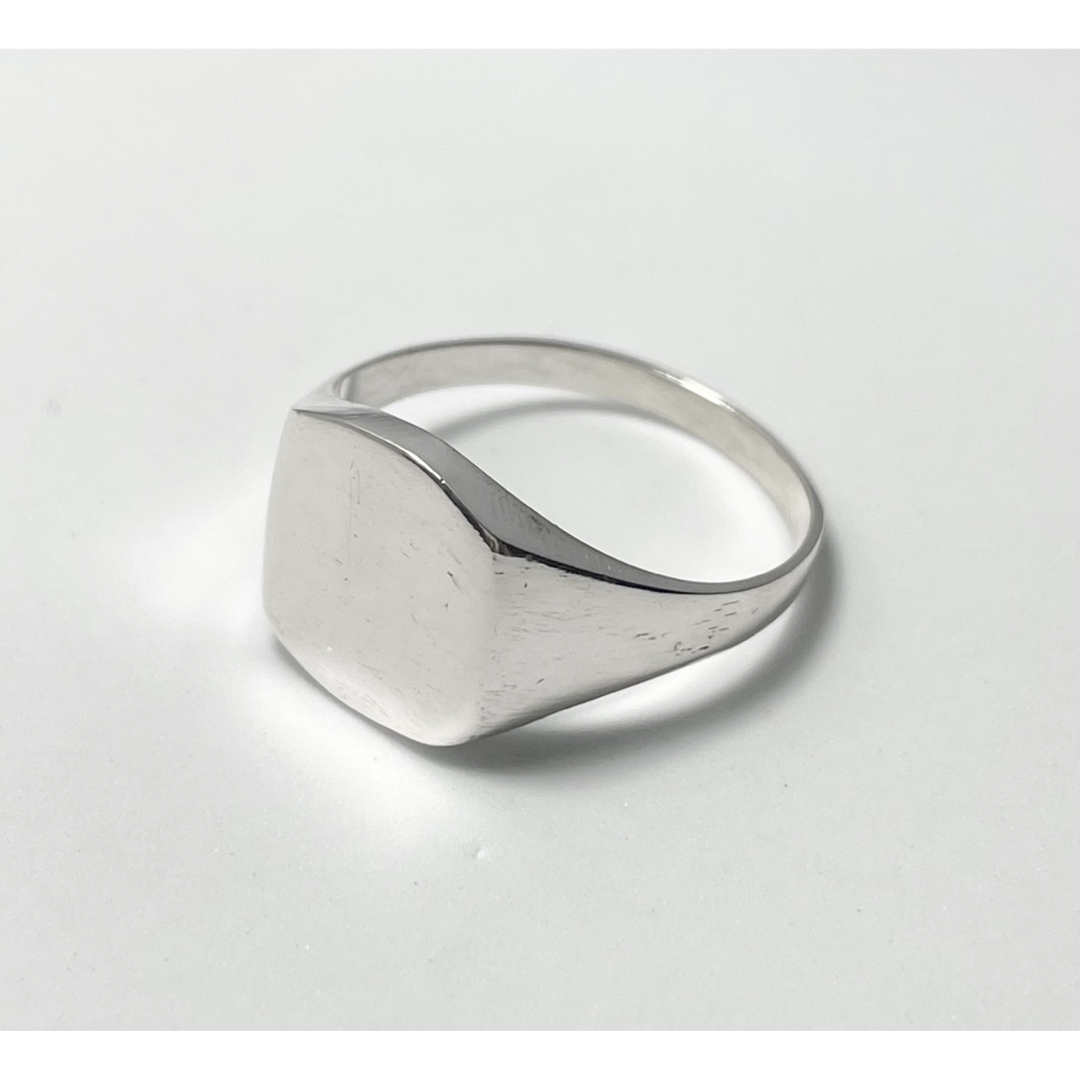 印台シルバー925指輪　リングSilver925Ringシグネット24号fロ6K メンズのアクセサリー(リング(指輪))の商品写真